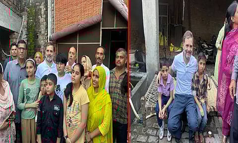 அமெரிக்க விபத்தில் காயமடைந்த அரியானா இளைஞர்: குடும்பத்தினரை நேரில் சந்தித்து ஆறுதல் கூறிய ராகுல் காந்தி