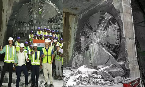 மெட்ரோ 2-ம் கட்டம்: கிரீன்வேஸ் சாலை - அடையாறு இடையே சுரங்கம் தோண்டும் பணி வெற்றி