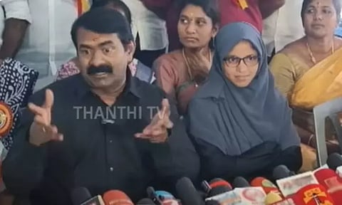 'லட்டு விவகாரத்தை நாட்டின் பொது பிரச்சினையாக கொண்டு செல்வது சரியல்ல' - சீமான்