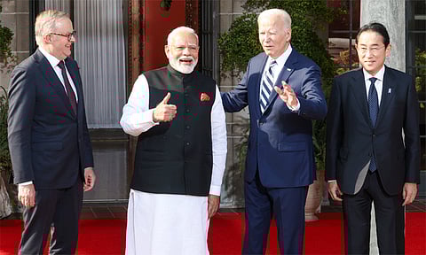 "தொடர்ந்து இணைந்து பணியாற்றுவோம்.." - குவாட் உச்சி மாநாடு குறித்து பிரதமர் மோடி பதிவு