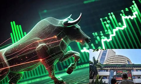 புதிய உச்சம் தொட்ட இந்திய பங்குச்சந்தை