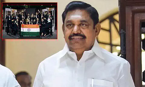 செஸ் ஒலிம்பியாட்; தங்கம் வென்ற இந்திய அணிக்கு எடப்பாடி பழனிசாமி வாழ்த்து