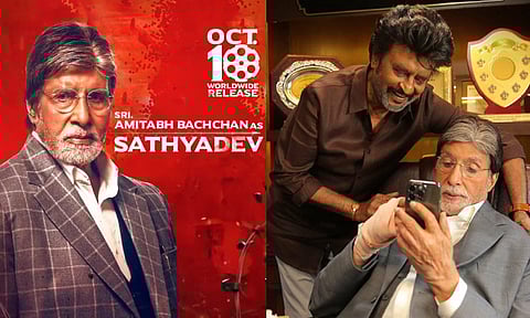 'வேட்டையன்' படத்தில் அமிதாப் பச்சனின் ஏஐ குரல்!