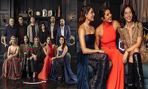 சிட்டாடல் வெப் தொடர் நிகழ்ச்சி: பிரியங்கா சோப்ரா - சமந்தா புகைப்படங்கள் வைரல்