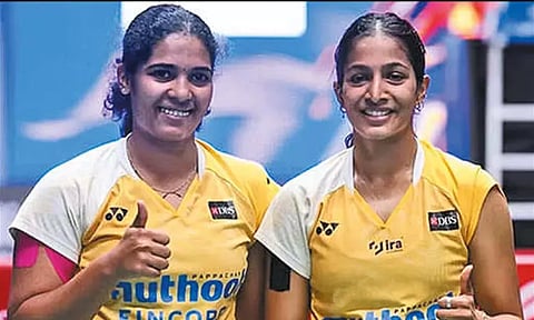 மக்காவ் ஓபன் பேட்மிண்டன்: பெண்கள் இரட்டையர் பிரிவின் அரையிறுதியில் இந்திய ஜோடி தோல்வி