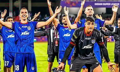 ஐ.எஸ்.எல். கால்பந்து: மோகன் பகான் அணியை வீழ்த்தி பெங்களூரு வெற்றி