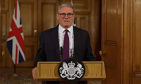 இஸ்ரேல் மீது ஈரான் நடத்திய தாக்குதலுக்கு இங்கிலாந்து பிரதமர் ஸ்டார்மர் கண்டனம்