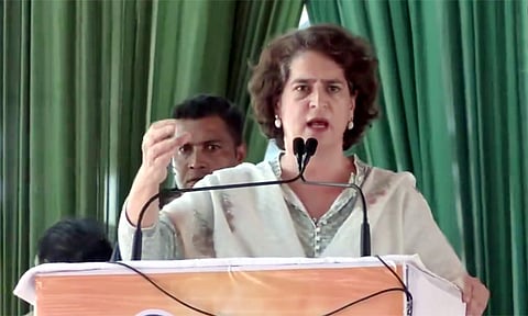 போராடிய விவசாயிகளை ஒருமுறை கூட பிரதமர் மோடி சந்திக்கவில்லை - பிரியங்கா காந்தி