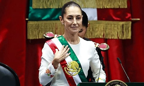 மெக்சிகோ நாட்டின் முதல் பெண் அதிபராக ஷீன்பாம் பதவியேற்பு