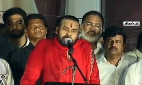 சனாதன தர்மத்தை அழிப்பேன் என்பவர் அழிவார் - பவன் கல்யாண் ஆவேசம்