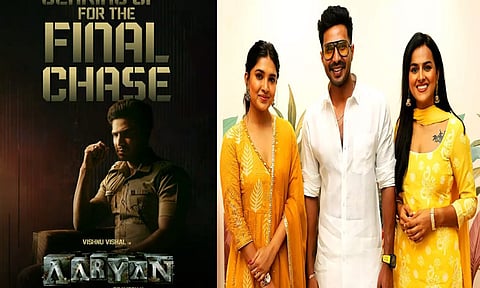 இறுதி கட்ட படப்பிடிப்பில் விஷ்ணு விஷாலின் 'ஆர்யன்'