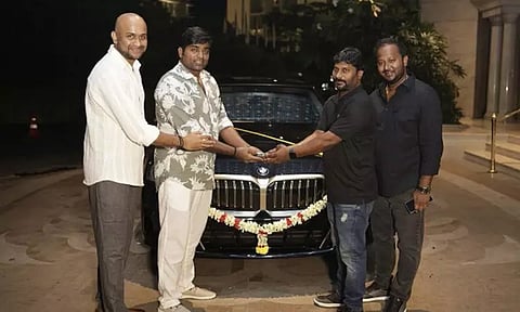 'Maharaja's huge success - the film crew gifted a luxury car to the director