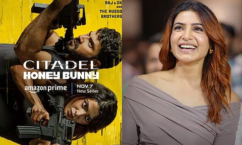 சமந்தா நடித்துள்ள வெப் தொடரின் ரிலீஸ் தேதி அறிவிப்பு