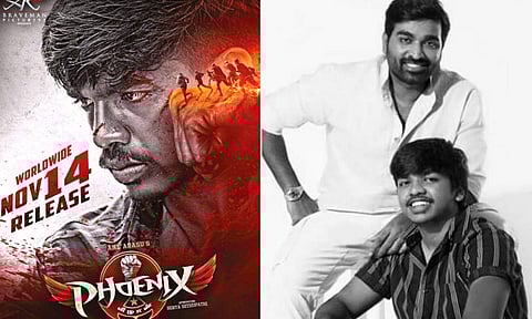 சூர்யா விஜய் சேதுபதியின் 'பீனிக்ஸ்' படத்தின் ரிலீஸ் தேதி அறிவிப்பு