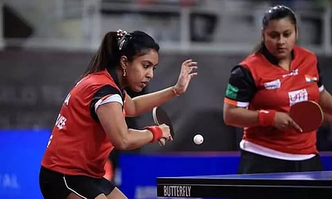 ஆசிய டேபிள் டென்னிஸ்: வெண்கலப் பதக்கம் வென்ற இந்திய ஜோடி