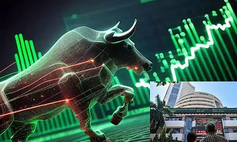 ஏற்றத்துடன் வர்த்தகமாகும் இந்திய பங்குச்சந்தை