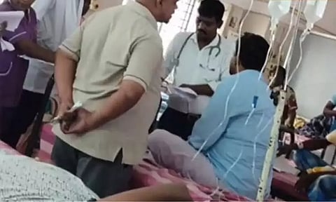 சவர்மா சாப்பிட்ட 5 பேர் மருத்துவமனையில் அனுமதி - புதுக்கோட்டையில் பரபரப்பு
