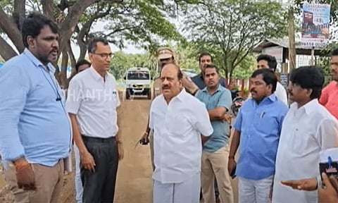 'சென்னை ஆலந்தூரில் வெள்ள மீட்பு பணிக்கு 13 குழுக்கள் அமைப்பு' - அமைச்சர் தா.மோ.அன்பரசன் தகவல்