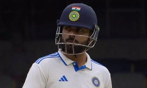 இந்தியா-நியூசிலாந்து டெஸ்ட்...மழையால் ஆட்டம் பாதிப்பு