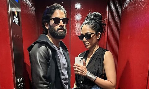 Naga Chaitanya shares a photo with Sobhita Dhulipala