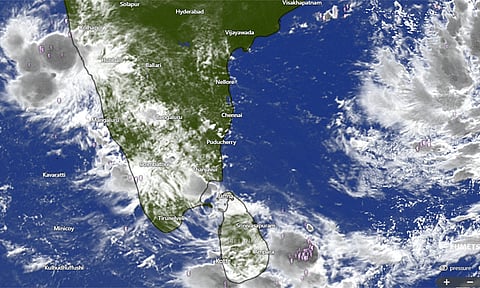 வங்கக் கடலில் உருவானது காற்றழுத்தத் தாழ்வு பகுதி