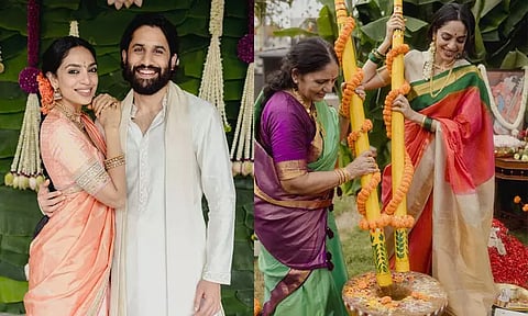 நாக சைதன்யா - சோபிதா துலிபாலா திருமண சடங்குகள் துவக்கம்