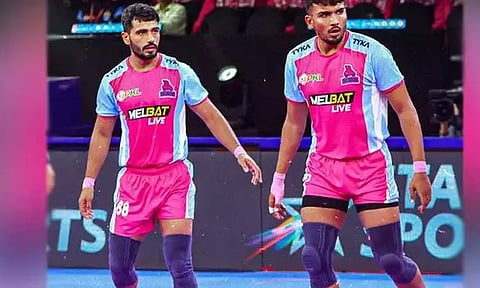 புரோ கபடி லீக்: தெலுங்கு டைட்டன்ஸ் - ஜெய்ப்பூர் அணிகள் இன்று மோதல்