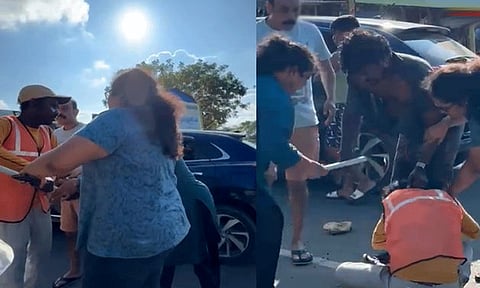 மாமல்லபுரம்: காவலாளி மீது தாக்குதல் - 2 பெண்கள் உட்பட 4 பேர் மீது வழக்குப்பதிவு