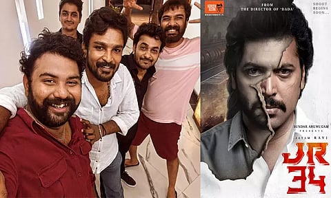 ஜெயம் ரவி நடிக்கும் 'ஜெ.ஆர் 34' படத்தின் அப்டேட்