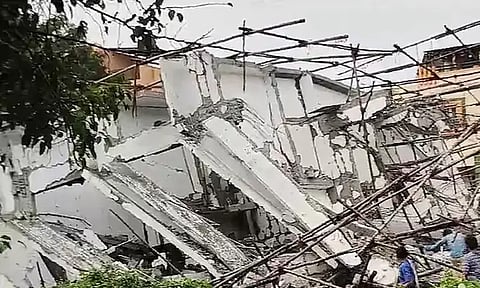 பெங்களூருவில் அடுக்குமாடி கட்டடம் இடிந்து விழுந்து விபத்து:ஒருவர் பலி