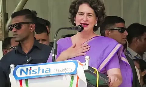 பிரியங்கா காந்திக்கு ரூ.12 கோடி சொத்து - வேட்புமனுவில் தகவல்