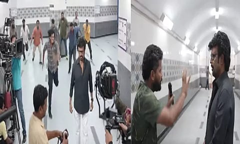 வைரலாகும் 'வேட்டையன்' சப்வே சண்டைக்காட்சி மேக்கிங் வீடியோ!