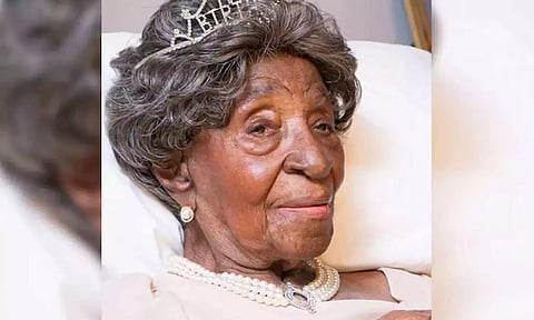 அமெரிக்காவின் மிக வயதான பெண் உயிரிழந்தார்
