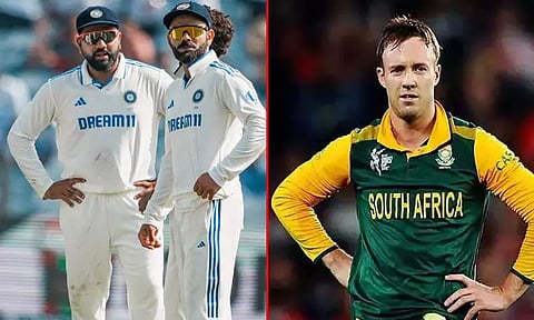 விராட் கோலியை பாருங்கள்... - இந்திய அணி மீதான விமர்சனங்களுக்கு டி வில்லியர்ஸ் பதிலடி