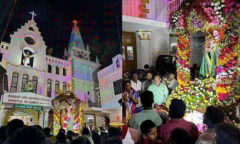 சென்னை புனித யூதா ததேயு திருத்தல தேர்பவனி