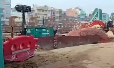 பீகாரில் மெட்ரோ சுரங்கப்பாதை கட்டுமானத்தின்போது விபத்து: 3 பேர் பலி