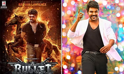 ராகவா லாரன்ஸ் பிறந்தநாளையொட்டி 'புல்லட்' படத்தின் புதிய போஸ்டர் வெளியீடு