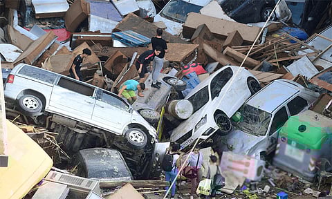 ஸ்பெயினில் கனமழை: வெள்ளப்பெருக்கில் பலியானோர் எண்ணிக்கை 213ஆக உயர்வு