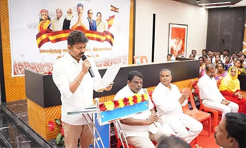 புதிய தொலைக்காட்சி சேனல் தொடங்க தவெக தலைவர் விஜய் திட்டம்?