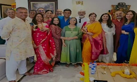 நடிகர் மாதவன் ஏற்பாடு செய்த தீபாவளி கொண்டாட்டத்தில் அஜித்