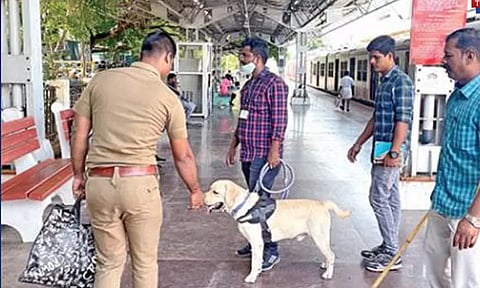 தாம்பரம் ரெயில் நிலையத்திற்கு வெடிகுண்டு மிரட்டல்- பயணிகள் பீதி