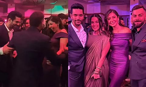 விராட் கோலியின் நகைச்சுவை செயலால் அடக்க முடியாமல் சிரித்த அனுஷ்கா சர்மா