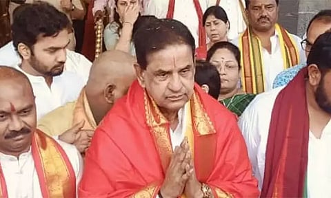 திருப்பதி தேவஸ்தானத்தின் புதிய தலைவராக பி.ஆர். நாயுடு பதவியேற்பு