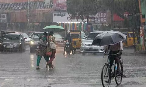 இரவு 7 மணி வரை 12 மாவட்டங்களில் மழைக்கு வாய்ப்பு