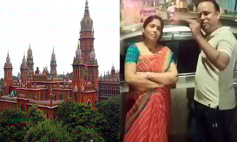 சென்னை மெரினாவில் போலீசாரை ஆபாசமாக திட்டிய ஜோடிக்கு ஜாமீன் - கோர்ட்டு உத்தரவு