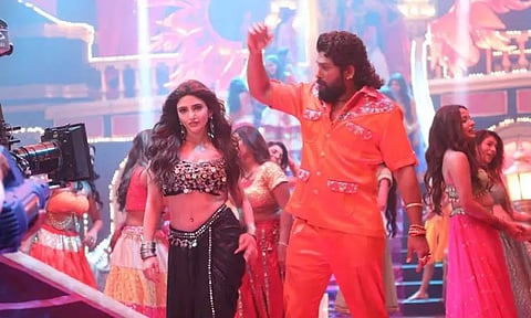 'புஷ்பா 2' படத்தில் நடனமாடிய ஸ்ரீலீலா