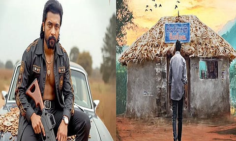 தனுஷின் 'இட்லி கடை' படத்துடன் மோதும் 'சூர்யா 44'