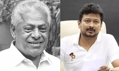 டெல்லி கணேஷின் மரணம் கலையுலகிற்கு பேரிழப்பு: துணை முதல்-அமைச்சர் உதயநிதி ஸ்டாலின் இரங்கல்