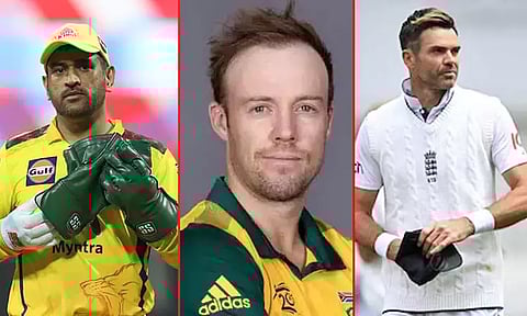 ஐ.பி.எல்.: தோனி போல ஆண்டர்சன் வருகிறார் - டி வில்லியர்ஸ் பாராட்டு