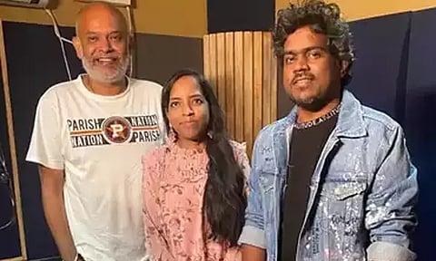 மறைந்த பவதாரிணி ரெக்கார்டிங் வீடியோவை வெளியிட்ட யுவன்